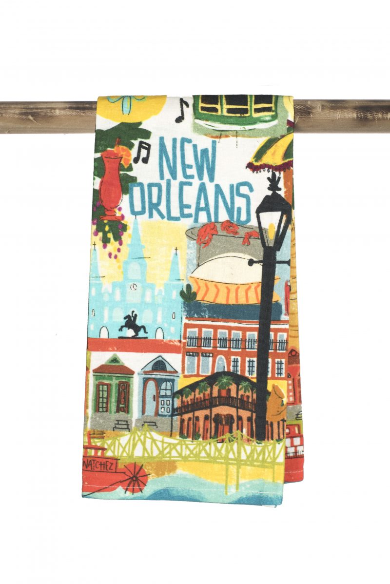 Kitchen Towel – Nola Collage