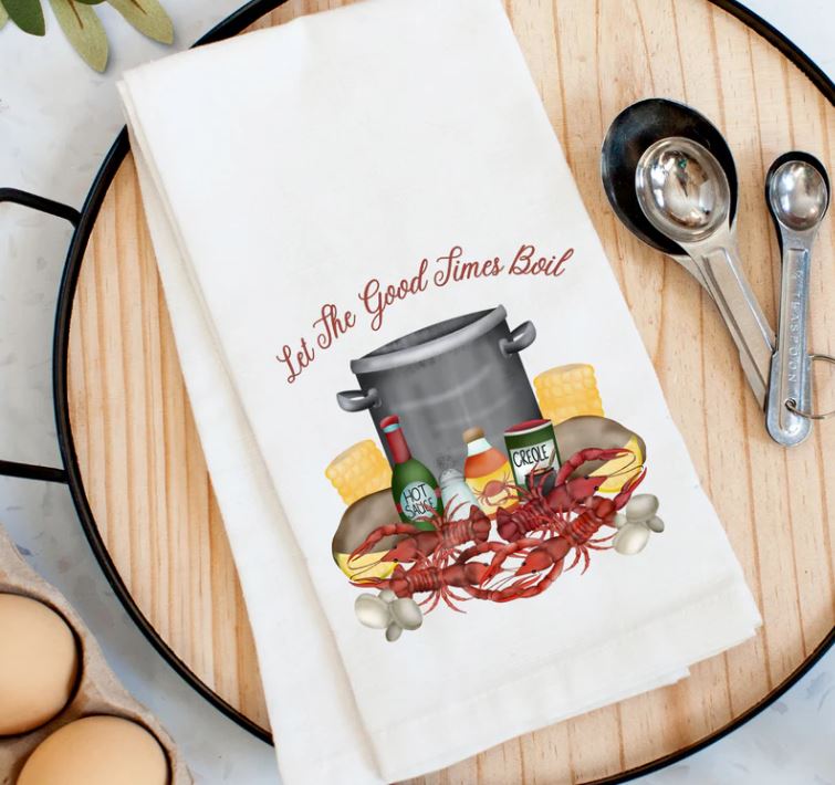 Good Times Boil Kitchen Towel