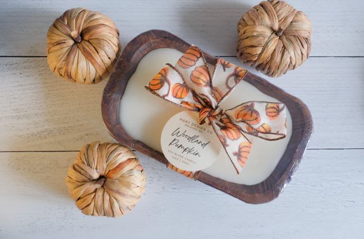 Woodland Pumpkin Candle | Dough Bowl