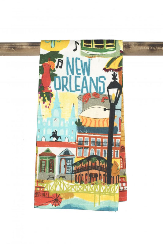 Kitchen Towel – Nola Collage