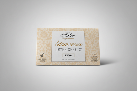 Glamorous dryer sheets