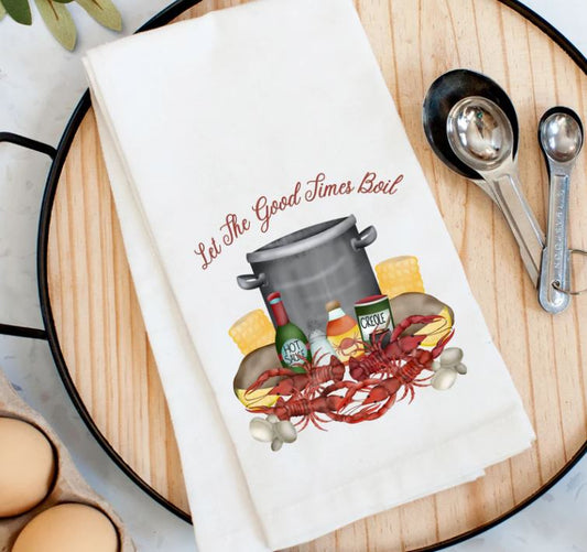 Good Times Boil Kitchen Towel